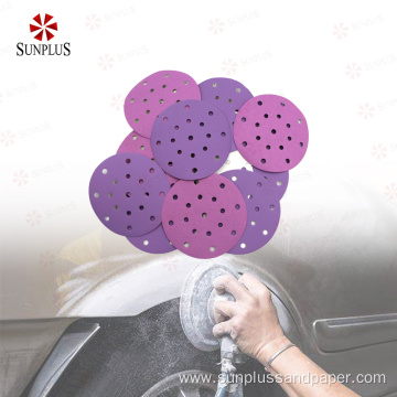 Fast Cut Abrasive Purple Ceramic Sand Paper